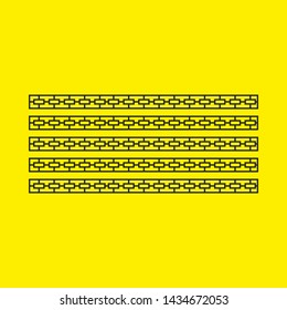 Laser cut vector panel. Elegant modern geometric abstract pattern. A picture suitable for printing, engraving, laser cutting paper, greeting cards, wood, stamp, stencil, gift box, metal, paper, stenci