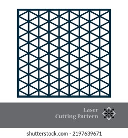 Laser cut vector panel and the seamless pattern for decorative panel.