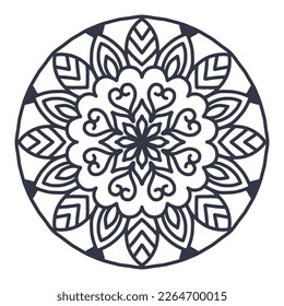 Plantilla de Mandala de la India de la boda por láser,