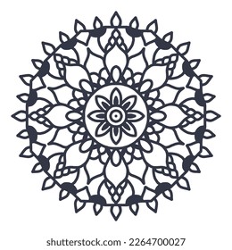 Laser cut Wedding indian Mandala template,