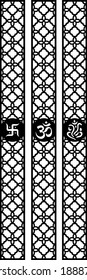 Laser Cutting Design For Mandir or Temple
