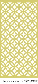 Laser cutting design for temple, Mandir Jali, Partition