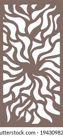 Laser cutting design for temple, Mandir Jali, Partition