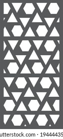 Laser cutting design for temple, Mandir Jali, Partition