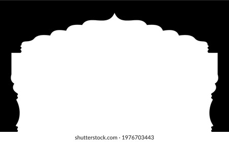 Laser cutting design for temple, Mandir Jali, Partition
