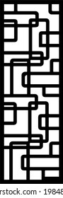 Laser cutting design for temple, Mandir Jali, Partition