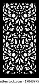Laser cutting design for temple, Mandir Jali, Partition