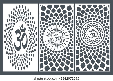 Diseño de corte láser para templo, Mandir Jali, Partición y decoración de templo.