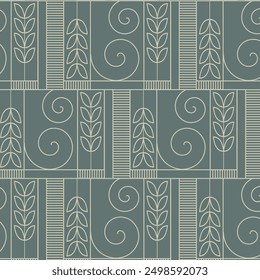 Diseño de corte por láser para el templo, Mandir Jali, partición en árbol abstracto y hojas. Diseño limpio del Vector para la tela, el Fondo de pantalla, el fondo. El patrón está en el panel de muestras