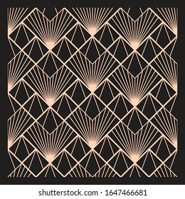 Laser cutting interior panel. Art Deco vector design. Plywood lasercut square tiles. Square seamless patterns for printing, engraving, paper cut. Stencil lattice ornament. Decal.