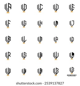 Diseño de logotipo de corte por láser, Vector de corte por láser, corte por láser vintage
