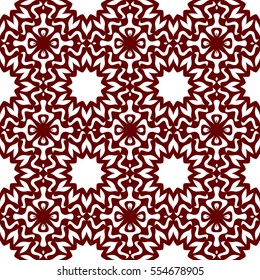  Laser Cutting Stencil for Wood, Metal, Paper. Seamless Lacy Pattern. Fretwork Template for Design