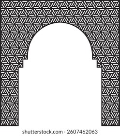 LASER CUTTING VECTOR ABSTRK MOSLEM