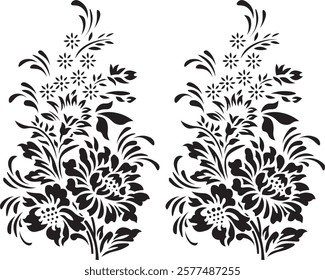 LASER CUTTING VECTOR ART DECORATION