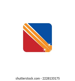 Laser die cutting vector logo design