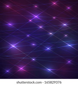Laser glowing background