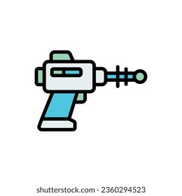 Icono de pistola láser Icono de imagen