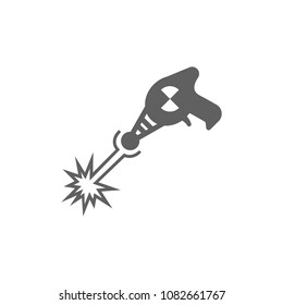 Laser gun icon vector. Symbol for your web site design, logo, app, UI. Vector illustration, EPS