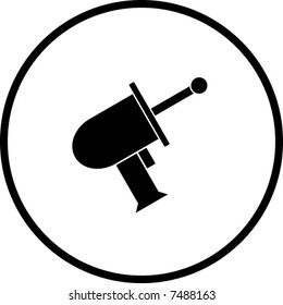 laser gun symbol