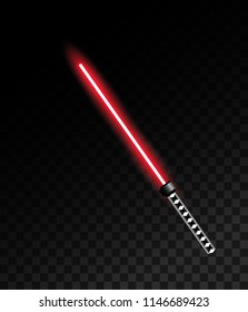 Laser light sword. Vector illustration