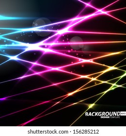Laser Lights Background