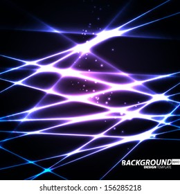 Laser Lights Background