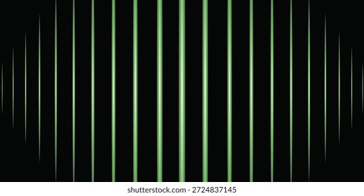 Líneas de luz láser. Horizontal luz de neón. Líneas de velocidad Horizontal verde neón. Rayas brillantes. Rayos láser. líneas de luz de movimiento y velocidad en color neón. Hermoso destello de luz y chispas.