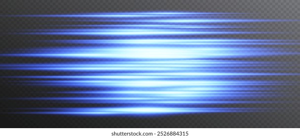 Líneas láser. Luz de neón. Líneas de velocidad de neón. Líneas de luz brillantes. Rayas rápidas y dinámicas con destellos de luz y chispas. Perfecto para fondos, diseños de tecnología, rayas brillantes. Rayos láser. Luz de neón 