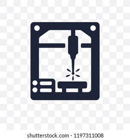 Laser Machine transparent icon. Laser Machine symbol design from Electronic devices collection.