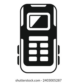 Laser meter equipment icon simple vector. Scanner tool. Device system