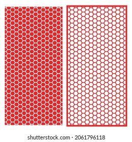 Laser pattern. decorative vector panels for laser cutting. Template for interior partition in arabesque style. Cnc Router Design Plywood,