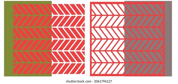Laser pattern. decorative vector panels for laser cutting. Template for interior partition in arabesque style. Cnc Router Design Plywood,