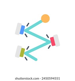 Laser Physics  icon in vector. Logotype
