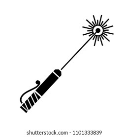  laser pointers vector sign