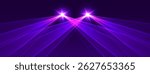 Laser rays or beams, glowing neon lines, bright futuristic background.