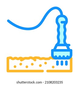 laser resurfacing color icon vector. laser resurfacing sign. isolated symbol illustration