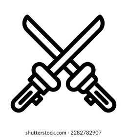 Laserschwert-Vektorliniendesign