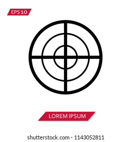 laser tag vector icon symbol