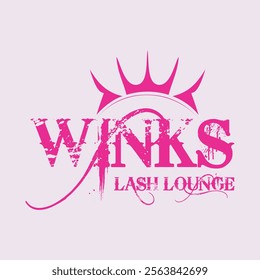 Lash logo desingn simple concept Premium Vector