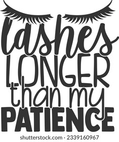 Lashes Longer Than My Patience - Mom Life