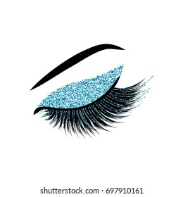 Lashes vector illustration 