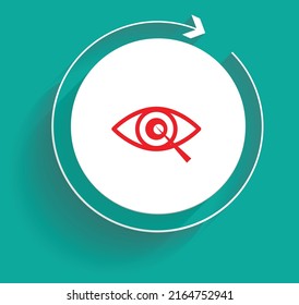 Lasik Eye Treatment Recovery Icon