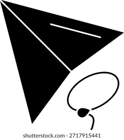 Lasso Line vector Icon Design