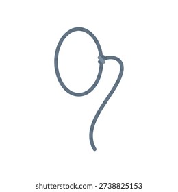 Lasso is made of strong rope with a loop on one end, it is a tool designed for capturing