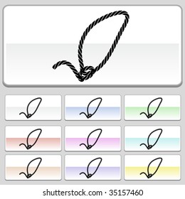 lasso rope icon glide