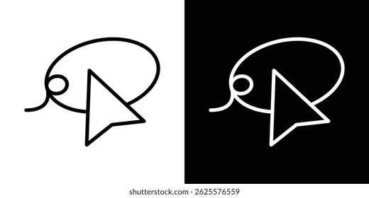 Lasso tool icon vector for web and mobile app. Symbol isolated.