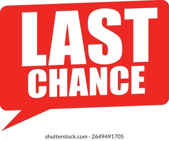 Banner da ÚLTIMA CHANCE   Bolha de Fala para Ofertas Urgentes