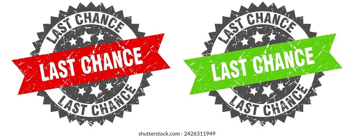 Last Chance Grunge Stempelset. Last Chance Band Zeichen