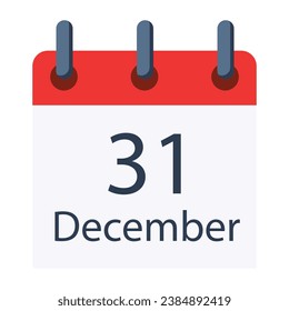 last date illustration vector icon which can easily modify or edit