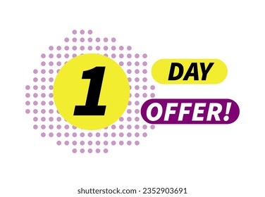 Last day offer banner for your business.